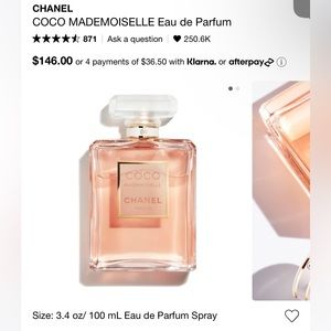 BRAND NEW *SEALED* Coco Chanel Mademoiselle 3.4 oz